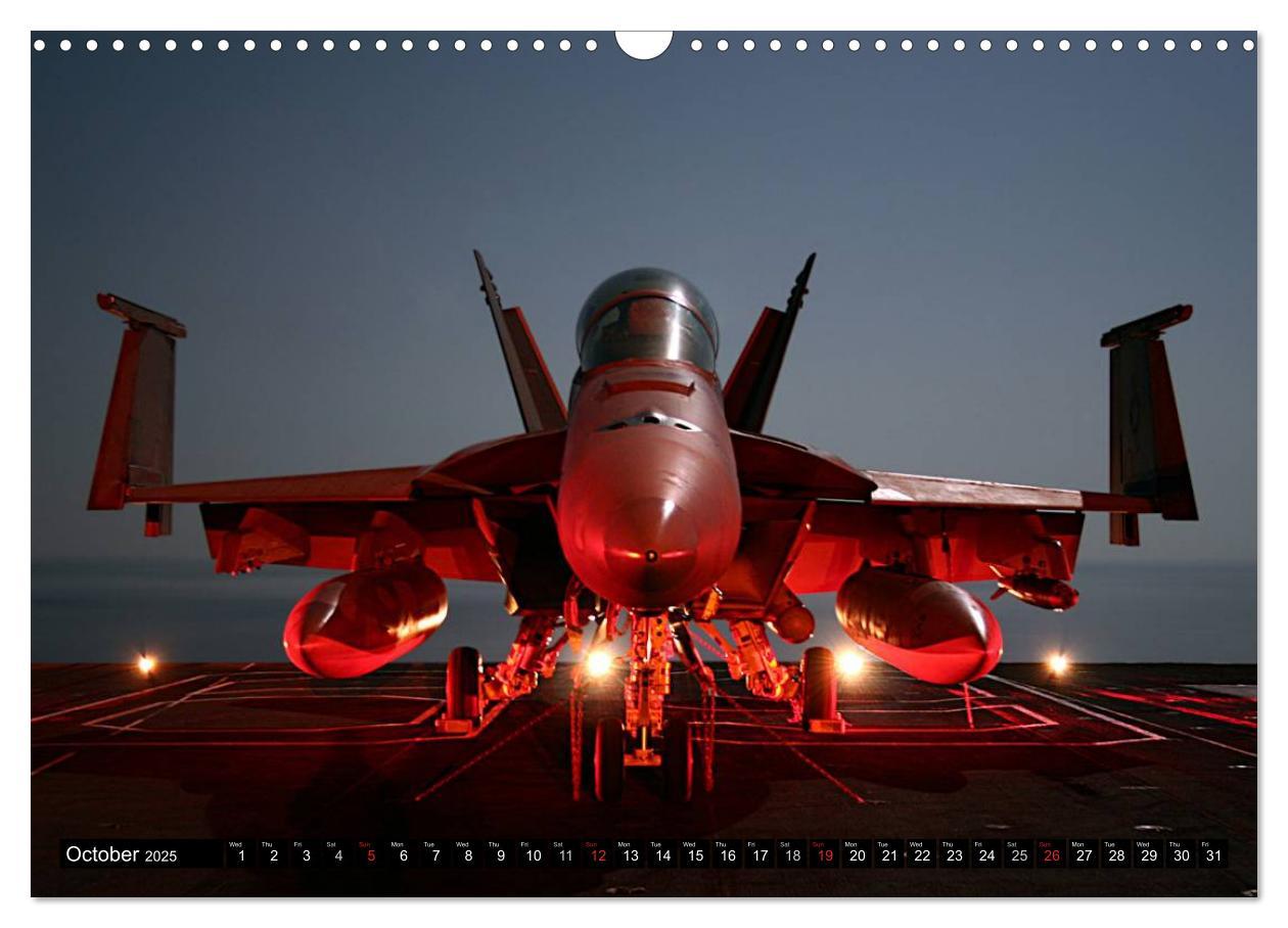 Bild: 9781325965946 | U.S. Aircraft - Fighting Jets (Wall Calendar 2025 DIN A3...