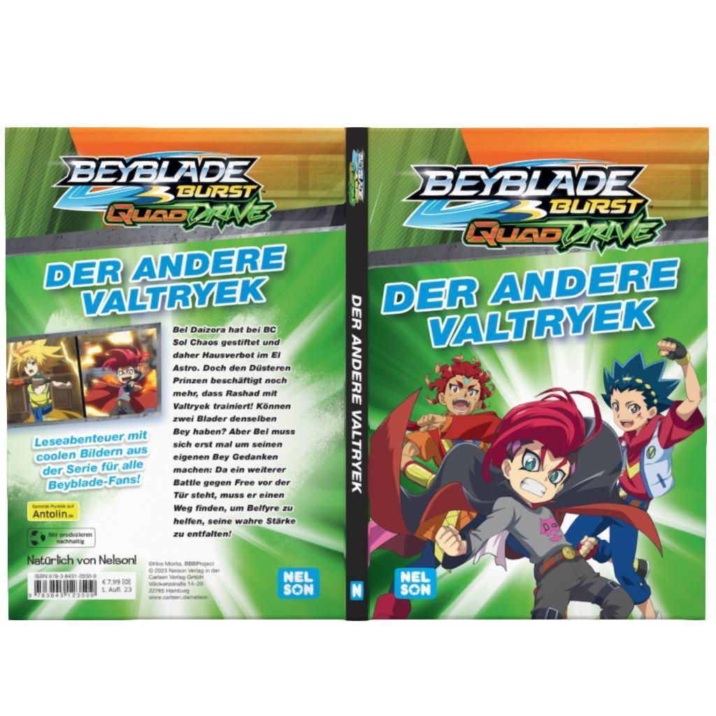 Bild: 9783845123509 | BEYBLADE BURST QUADDRIVE: Der andere Valtryek | Buch | BEYBLADE BURST