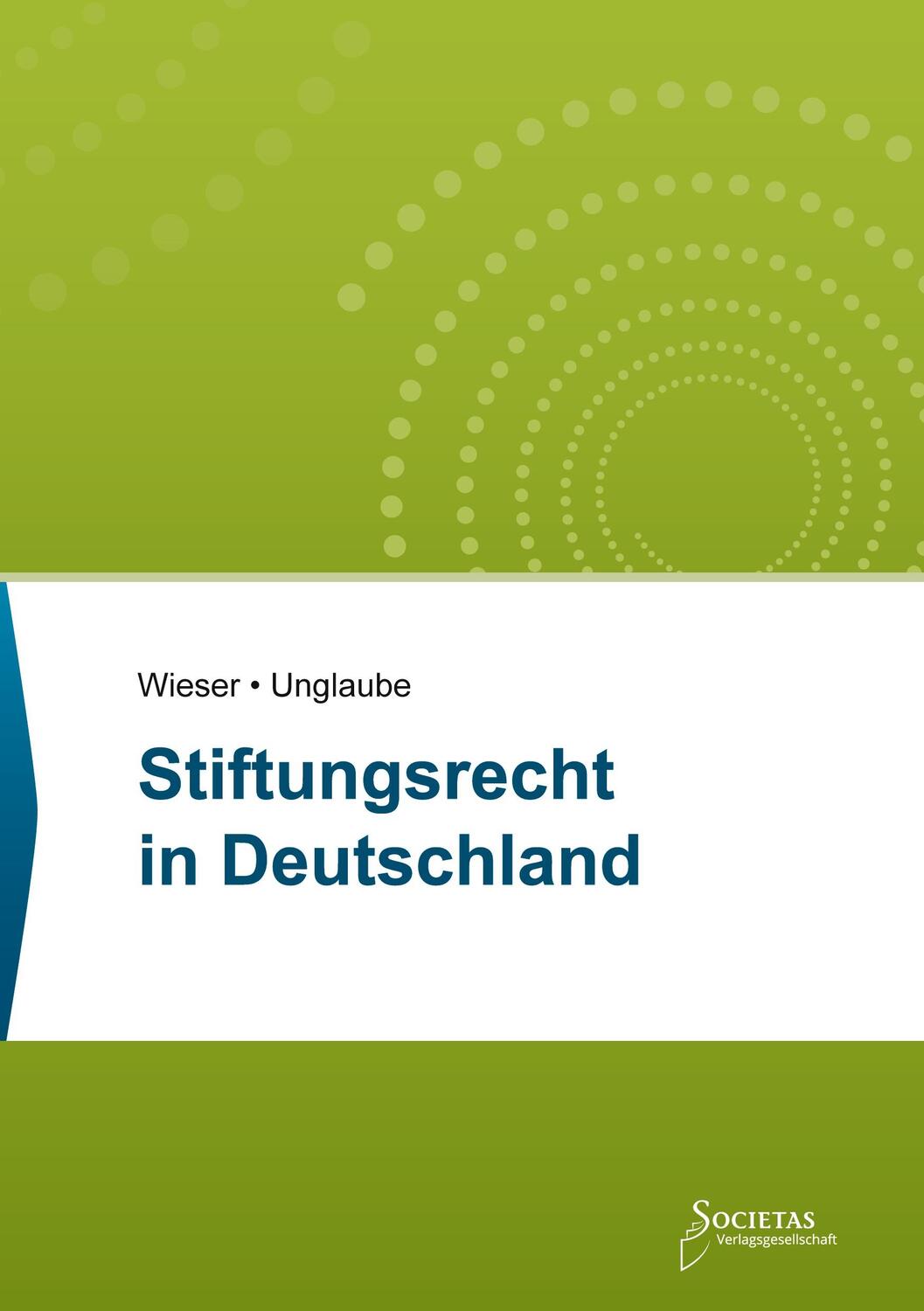 Cover: 9783969220108 | Stiftungsrecht in Deutschland | René T. Wieser (u. a.) | Taschenbuch