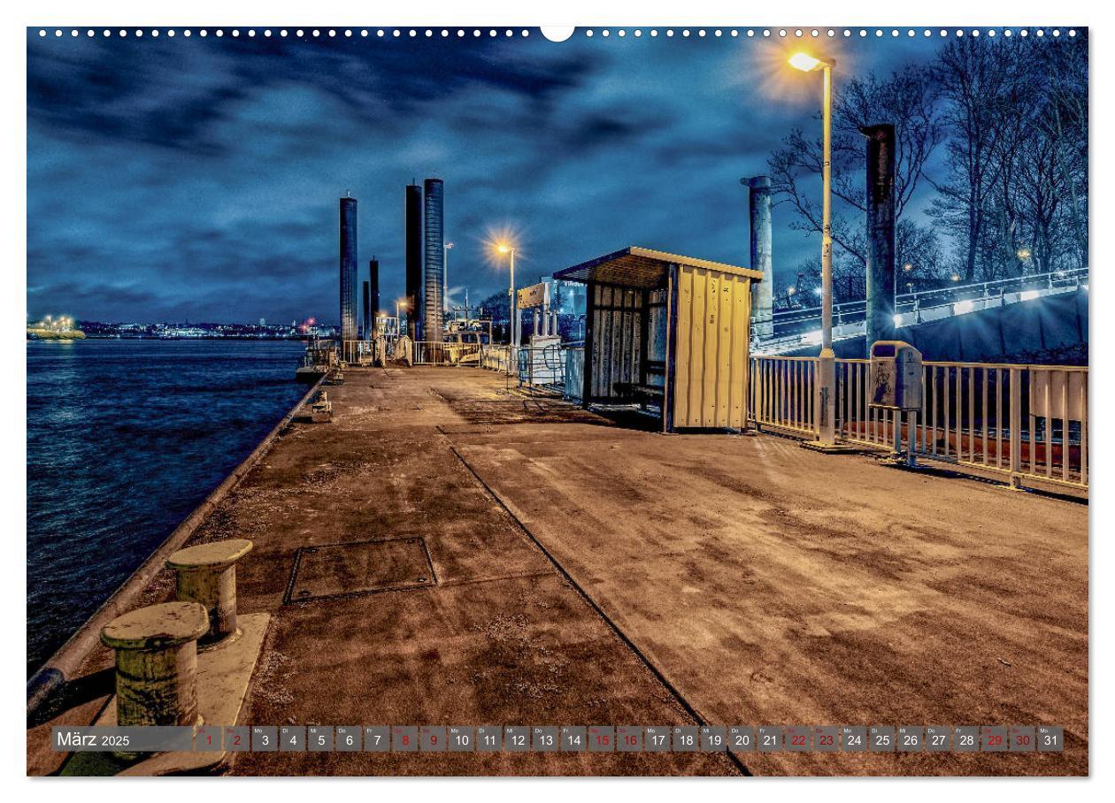 Bild: 9783435184538 | Hamburg City Vibes (Wandkalender 2025 DIN A2 quer), CALVENDO...