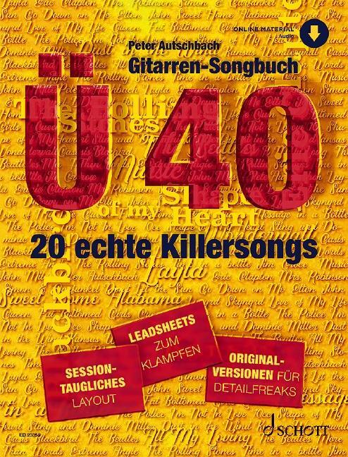Cover: 9790001211895 | Gitarren-Songbuch Ü40 | Peter Autschbach | Broschüre | Deutsch | 2020