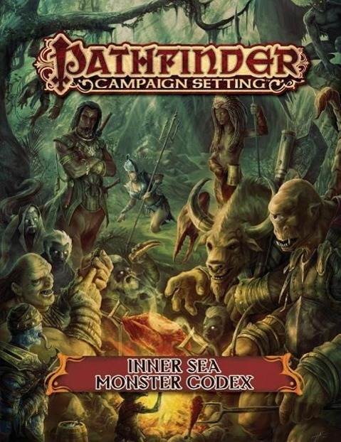 Cover: 9781601257529 | Pathfinder Campaign Setting: Inner Sea Monster Codex | Publishing