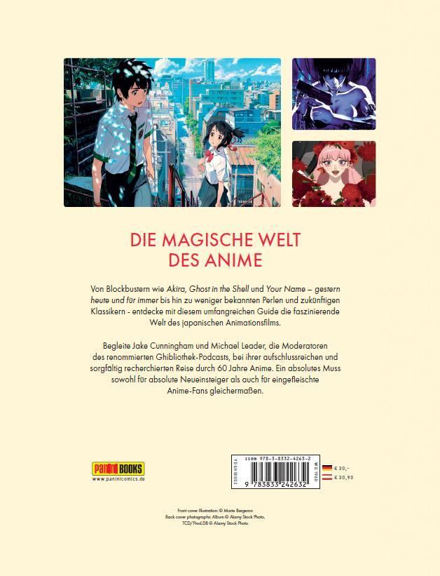 Rückseite: 9783833242632 | Die Anime-Bibliothek | Michael Leader (u. a.) | Buch | 192 S. | 2022