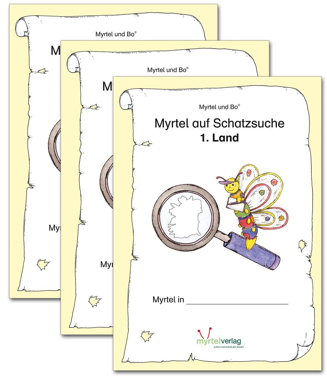 Cover: 9783957091758 | "Myrtel und Bo" - Myrtel auf Schatzsuche - (Lernstufe 3). Paket | Buch