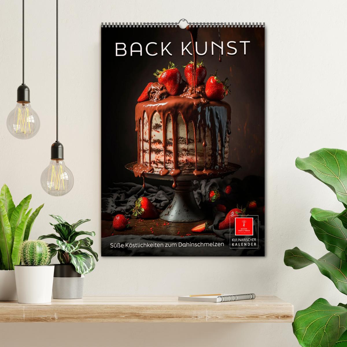 Bild: 9783435886371 | Back Kunst - Süße Köstlichkeiten zum Dahinschmelzen (Wandkalender...