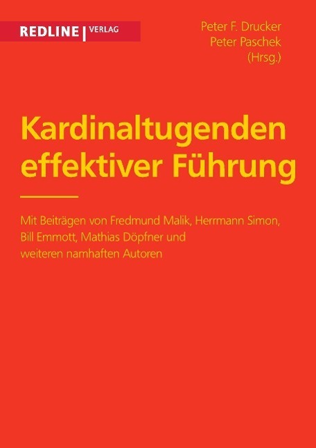 Cover: 9783868813968 | Kardinaltugenden effektiver Führung | Peter F. Drucker (u. a.) | Buch