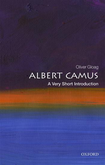 Cover: 9780198792970 | Albert Camus | A Very Short Introduction | Oliver Gloag | Taschenbuch