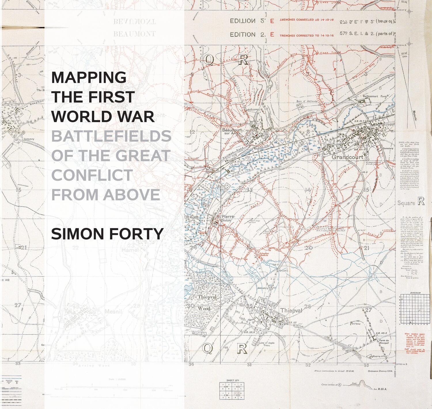 Cover: 9781844862184 | Mapping the First World War: Battlefields of the Great Conflict...