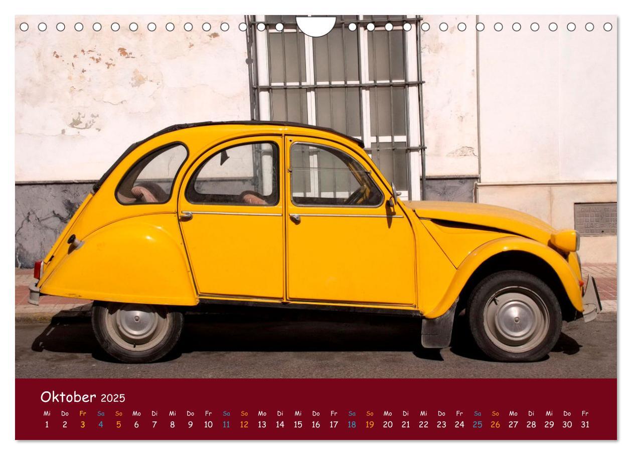 Bild: 9783383948787 | Citroen 2 CV Kult um die Ente (Wandkalender 2025 DIN A4 quer),...