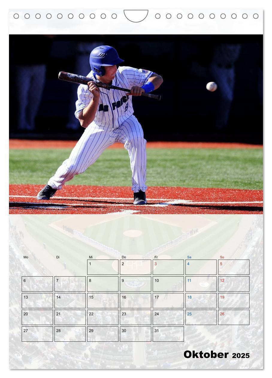 Bild: 9783457011867 | Kultsport Baseball (Wandkalender 2025 DIN A4 hoch), CALVENDO...