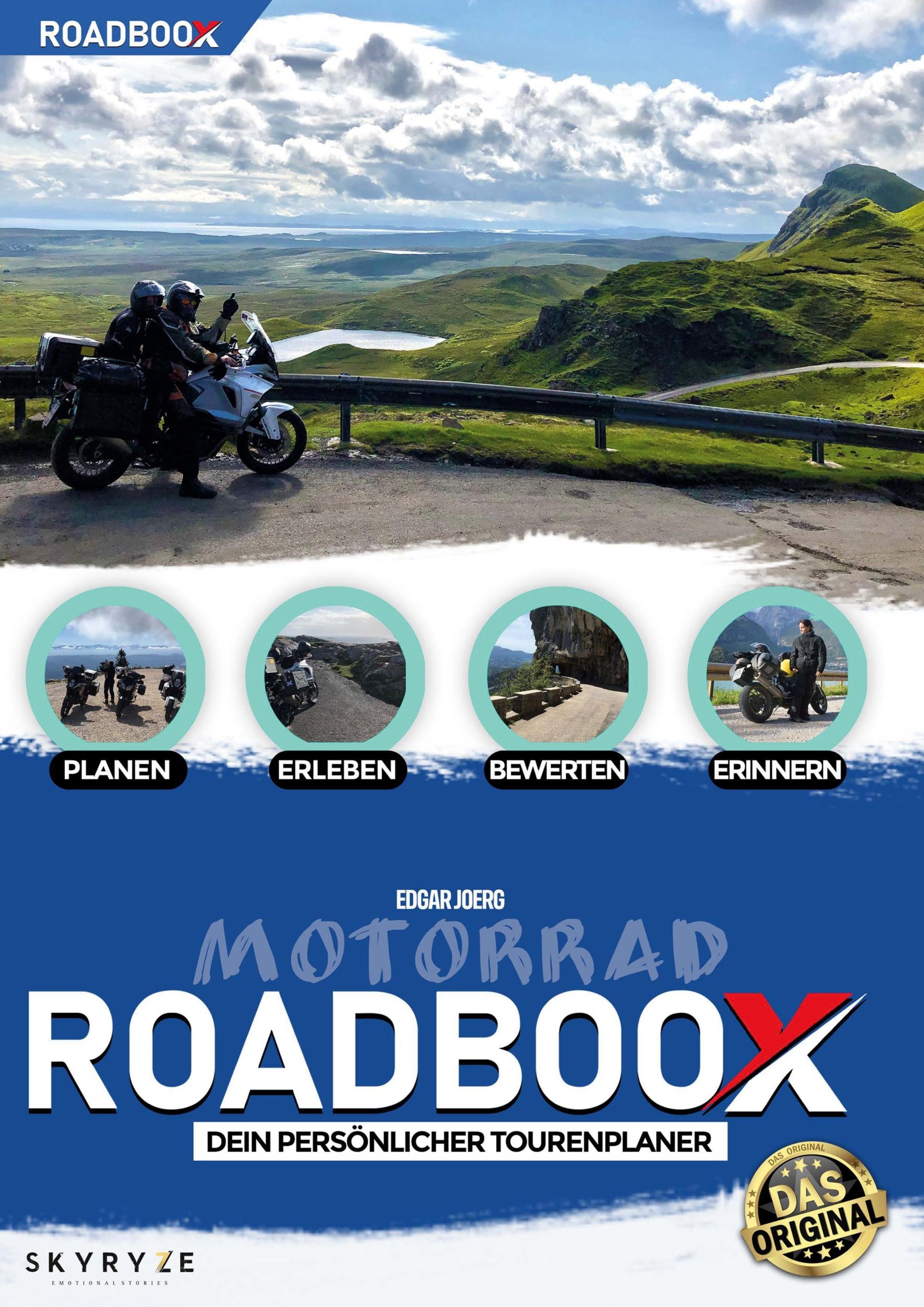 Cover: 9783347187931 | ROADBOOX Motorrad 2-Wochenplaner | PLANEN-ERLEBEN-BEWERTEN-ERINNERN