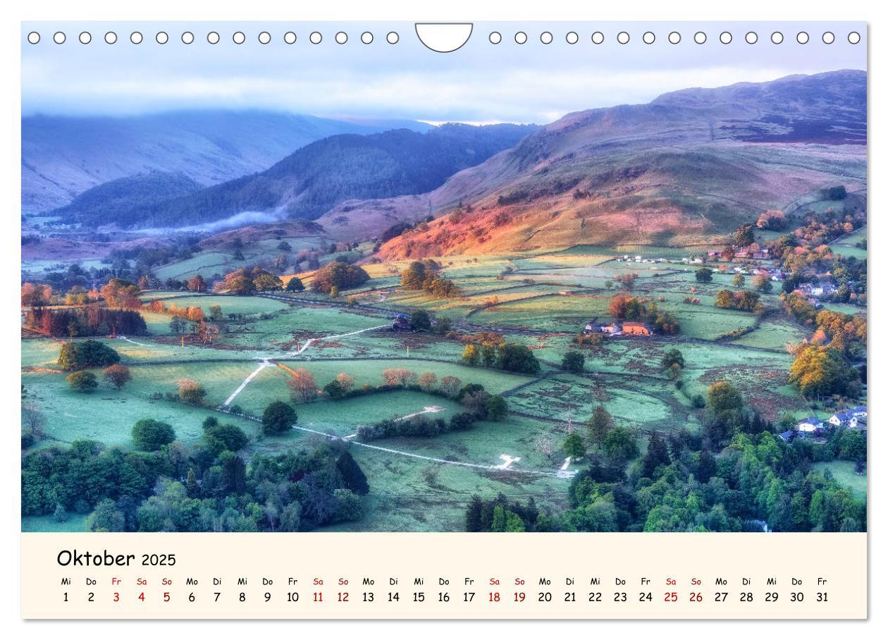 Bild: 9783435459452 | Lake District England (Wandkalender 2025 DIN A4 quer), CALVENDO...