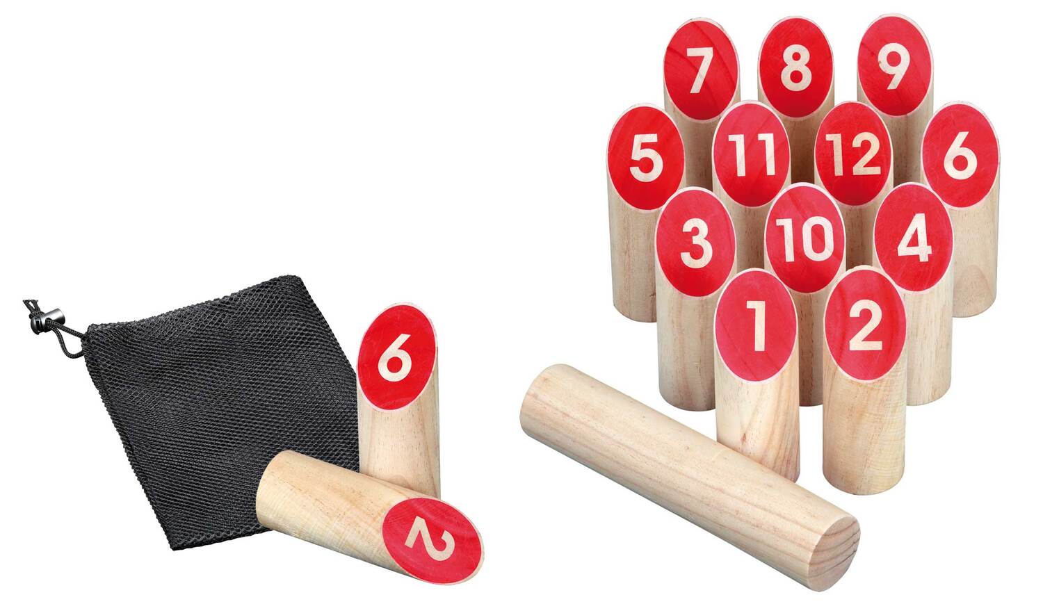 Cover: 4014156033153 | Philos 3315 - Number Kubb Game, Holz, Geschicklichkeitsspiel,...