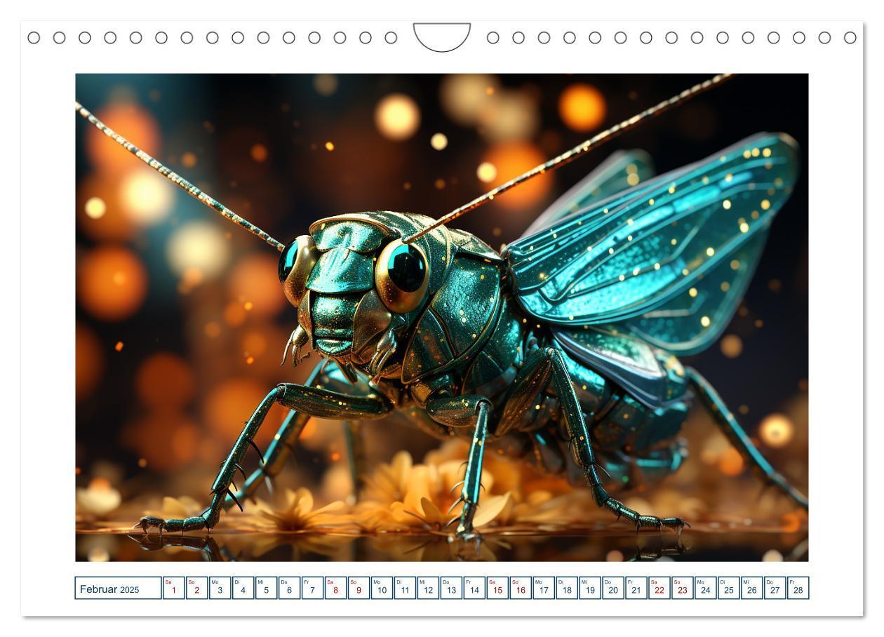 Bild: 9783383854583 | Magische Insekten (Wandkalender 2025 DIN A4 quer), CALVENDO...