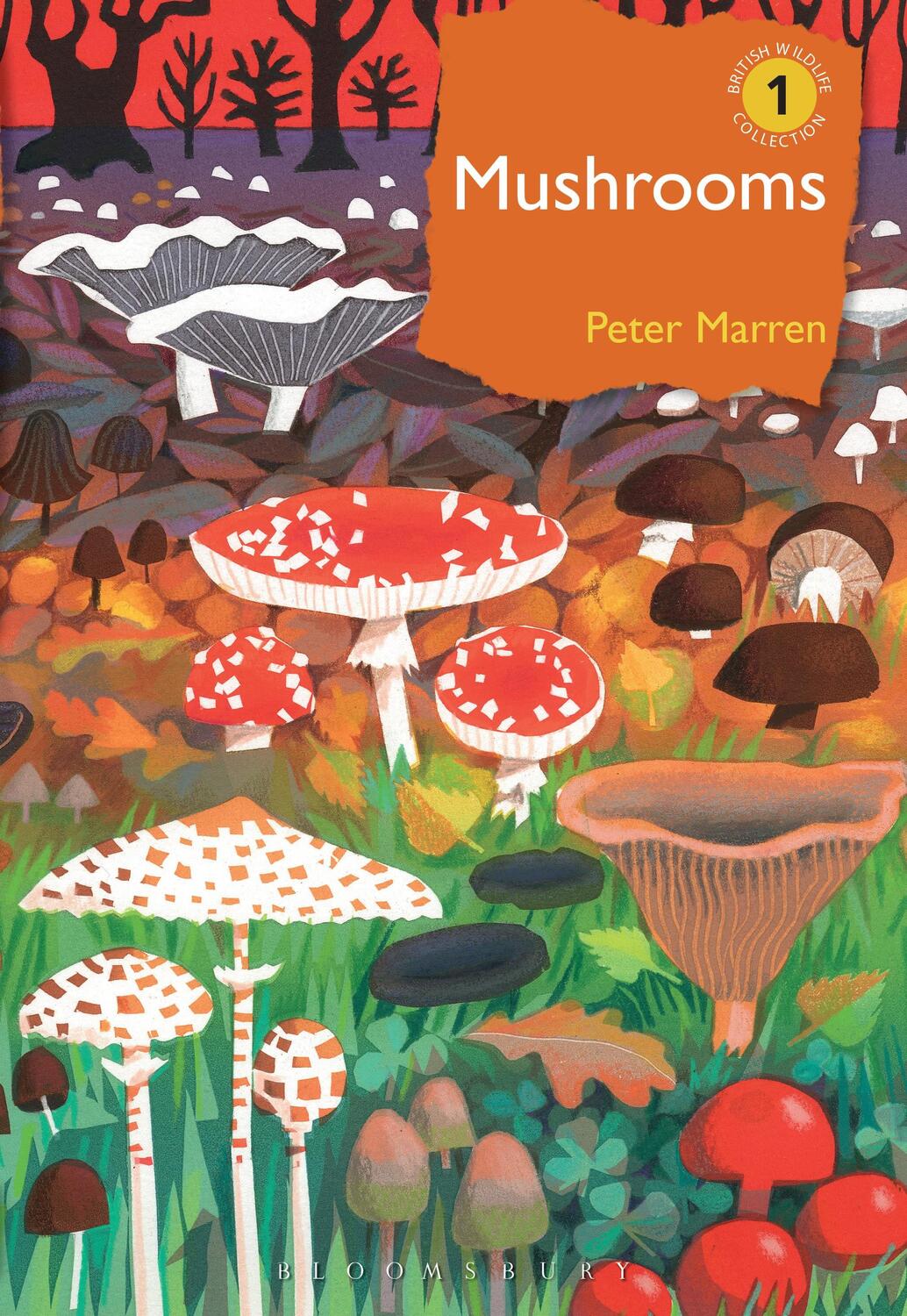Cover: 9781472971494 | Mushrooms | The natural and human world of British fungi | Marren