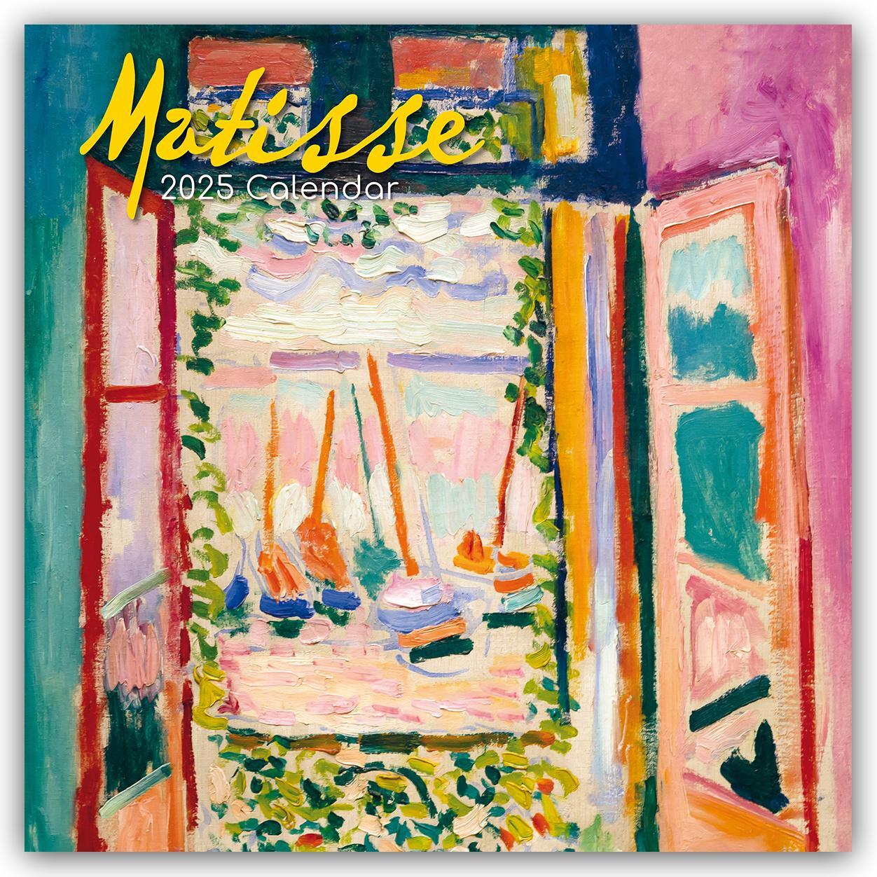 Cover: 9781835361214 | Matisse - Henri Matisse 2025 - 16-Monatskalender | Ltd | Kalender