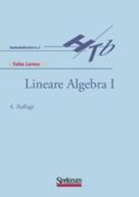 Cover: 9783827414069 | Lineare Algebra I | Falko Lorenz | Taschenbuch | Paperback | Deutsch