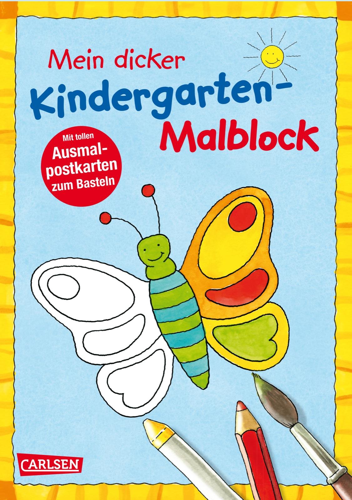 Cover: 9783551185235 | Mein dicker Kindergarten-Malblock | Ulrich Velte | Taschenbuch | 2008