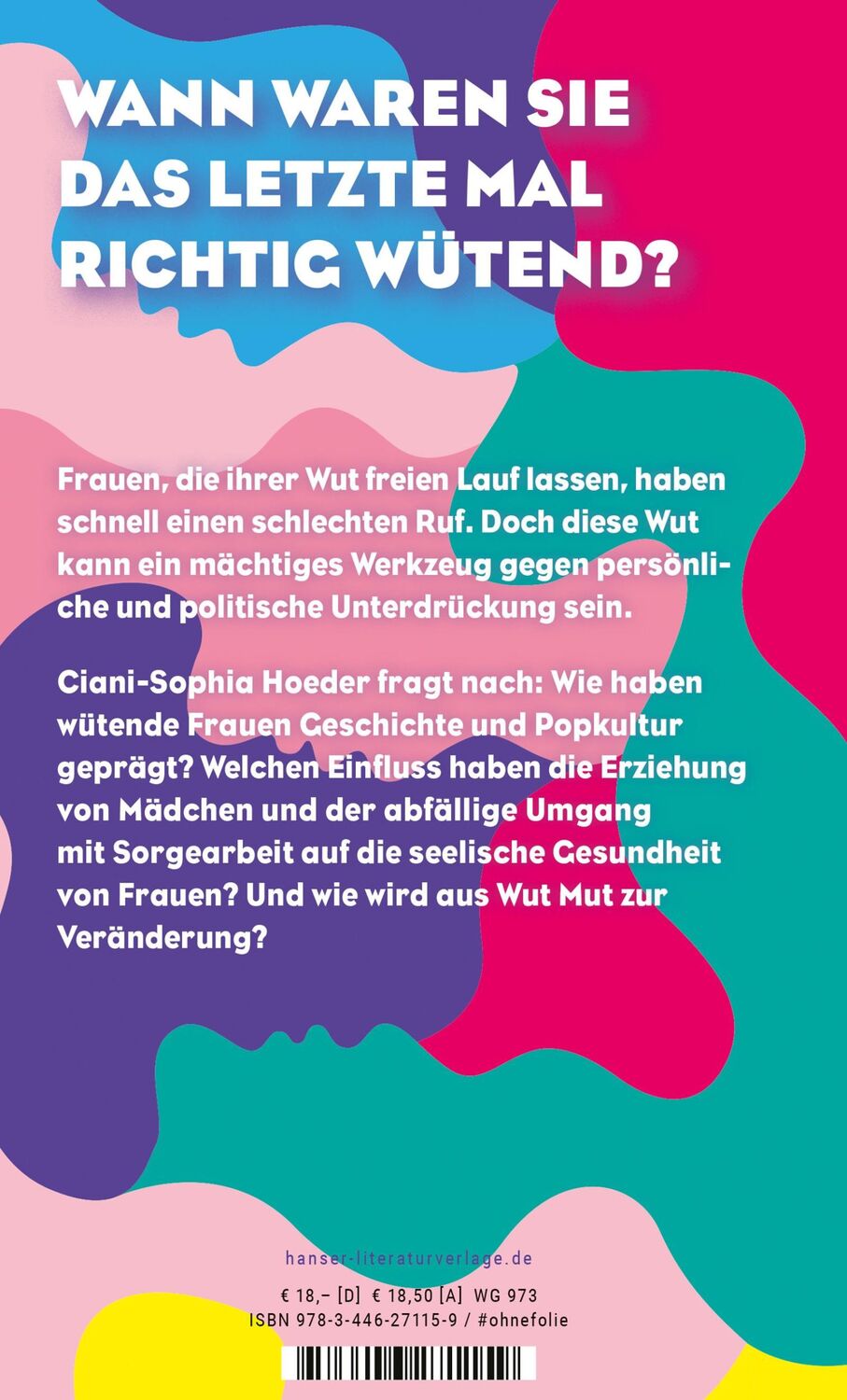 Bild: 9783446271159 | Wut und Böse | Ciani-Sophia Hoeder | Buch | 208 S. | Deutsch | 2021