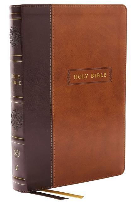 Cover: 9781400331123 | KJV Holy Bible with 73,000 Center-Column Cross References, Brown...