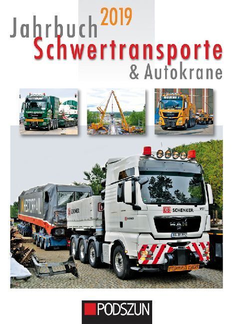 Cover: 9783861338963 | Jahrbuch Schwertransporte & Autokrane 2019 | Taschenbuch | 2018