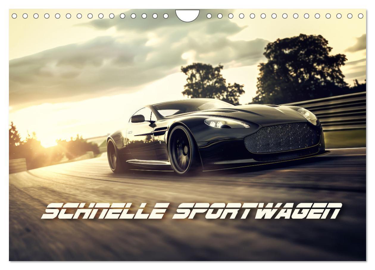 Cover: 9783383796050 | Schnelle Sportwagen (Wandkalender 2025 DIN A4 quer), CALVENDO...