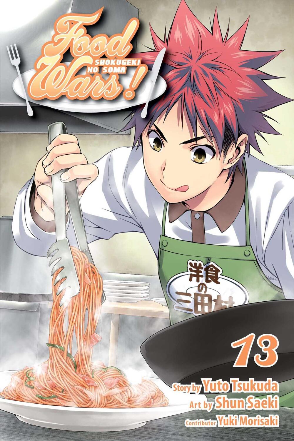 Cover: 9781421585093 | Food Wars!: Shokugeki no Soma, Vol. 13 | Stagiaire | Yuto Tsukuda