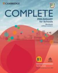 Cover: 9781108539111 | Complete Preliminary for Schools Workbook Without Answers with...