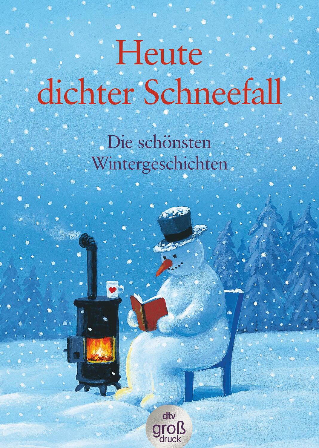 Cover: 9783423253567 | Heute: dichter Schneefall. Großdruck | Die schönsten Wintergeschichten