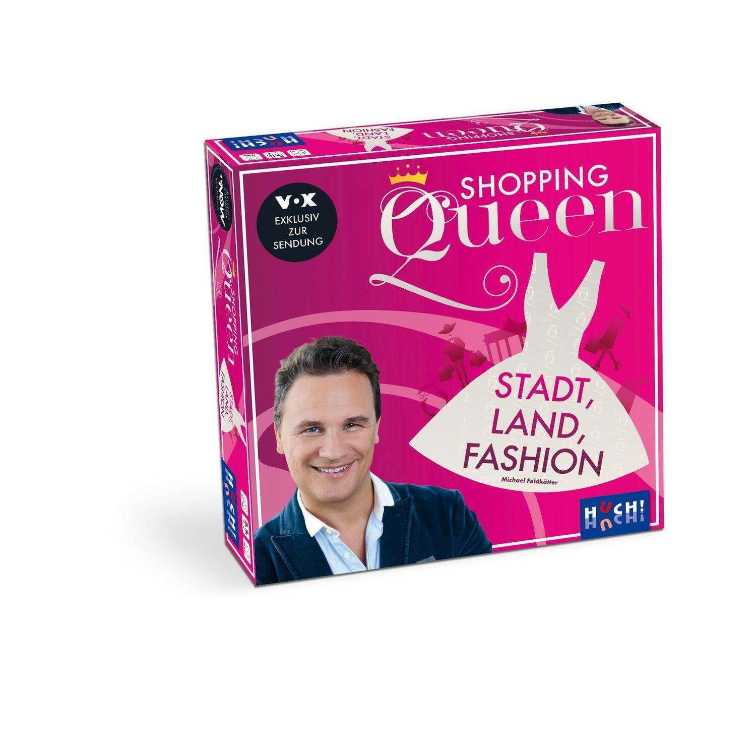 Cover: 4260071881892 | Shopping Queen - Stadt, Land, Fashion | Michael Feldkötter | Spiel