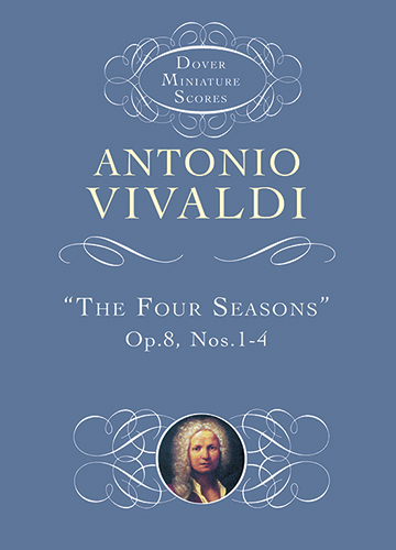 Cover: 800759406449 | The Four Seasons | Antonio Vivaldi | Dover Miniature Scores | 2000