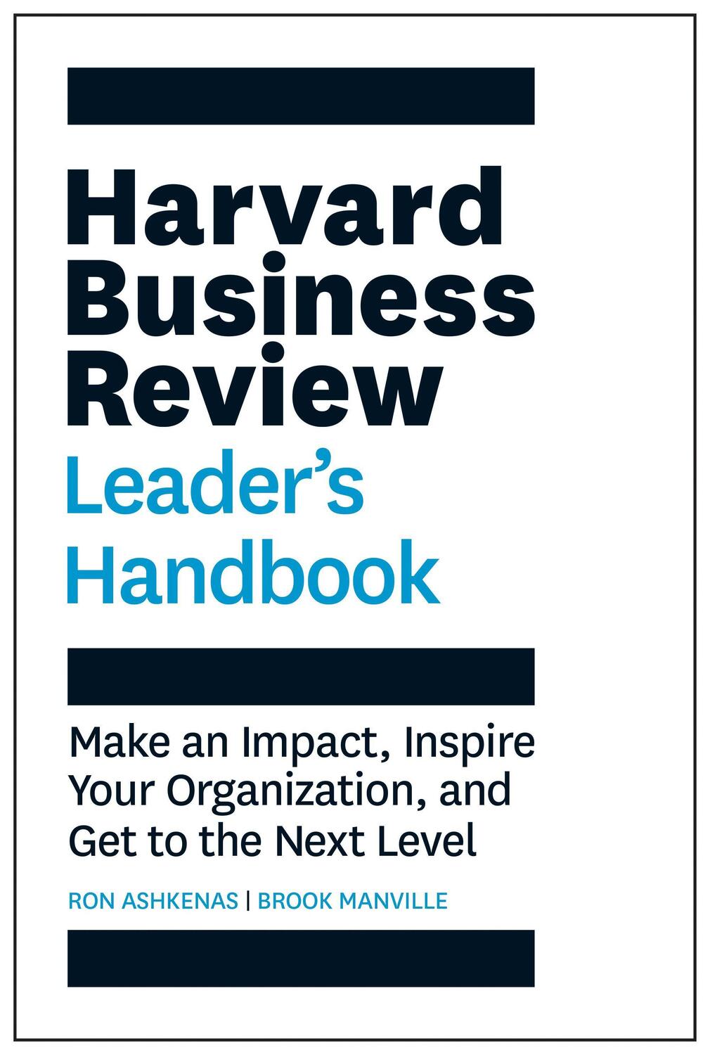Cover: 9781633693760 | The Harvard Business Review Leader's Handbook: Make an Impact,...