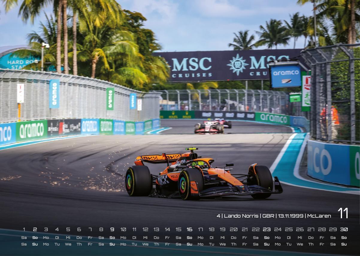 Bild: 9783986733971 | Formel 1 - Grand Prix - 2025 - F1 Kalender DIN A3 | GP-Fever. de