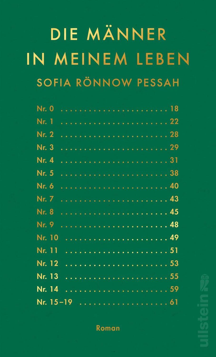 Cover: 9783550201363 | Die Männer in meinem Leben | Roman | Sofia Rönnow Pessah | Buch | 2021