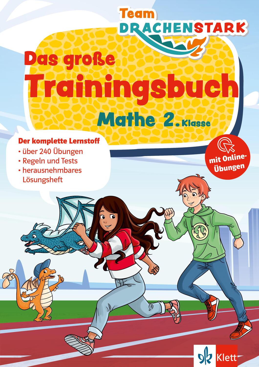 Cover: 9783129497777 | Klett Team Drachenstark: Das große Trainingsbuch Mathe 2. Klasse