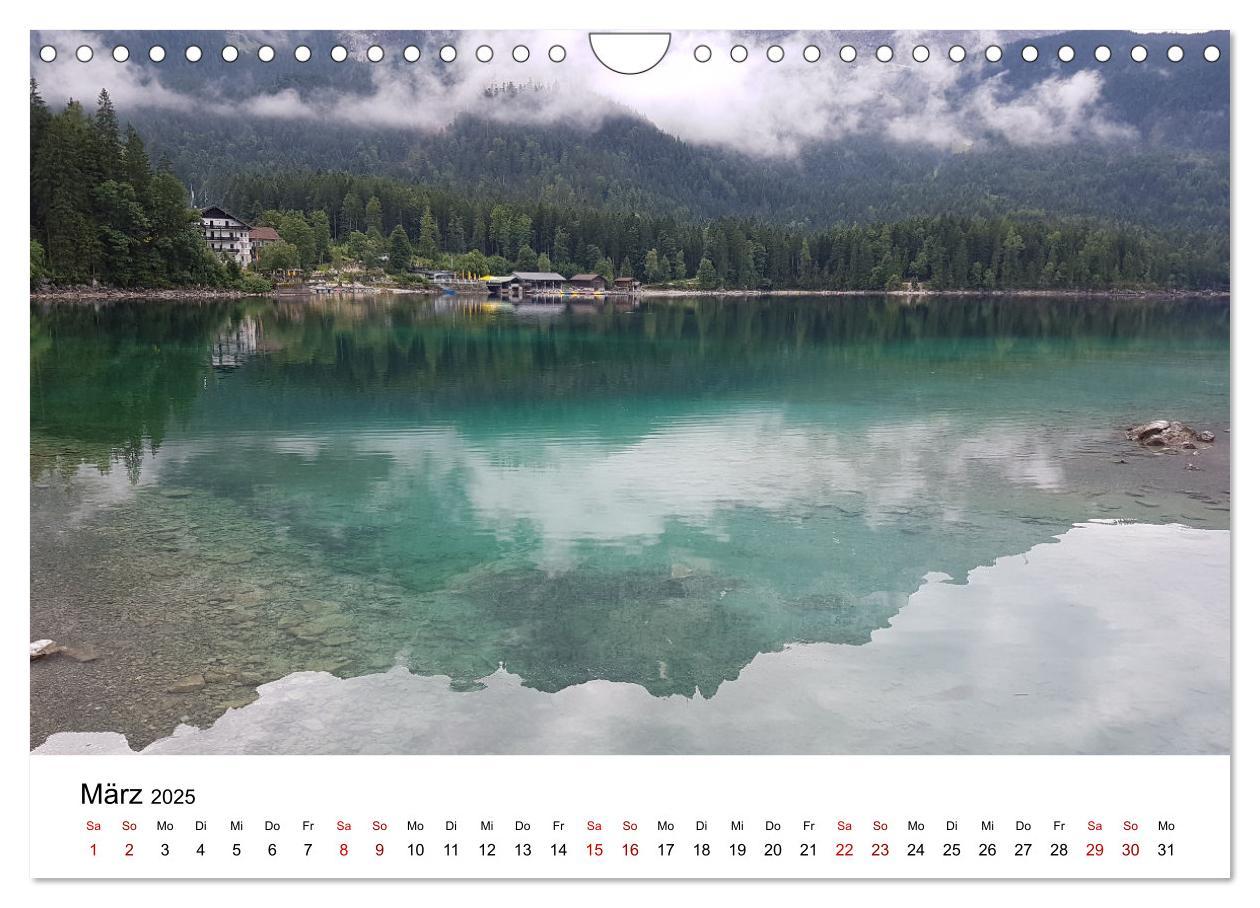 Bild: 9783435019649 | Das Zugspitzegebiet (Wandkalender 2025 DIN A4 quer), CALVENDO...