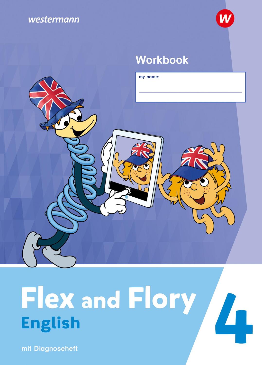 Cover: 9783141188127 | Flex and Flory 4. Workbook mit Diagnoseheft | Ausgabe 2023 | Bundle