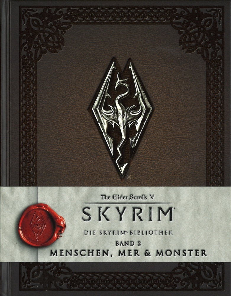 Cover: 9783833236990 | Die Skyrim-Bibliothek: Menschen, Mer und Monster. Tl.2 | Titans Books