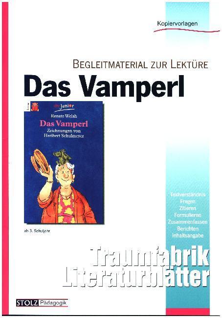 Cover: 9783897781597 | Das Vamperl - Literaturblätter | Karin Pfeiffer | Broschüre | 2003