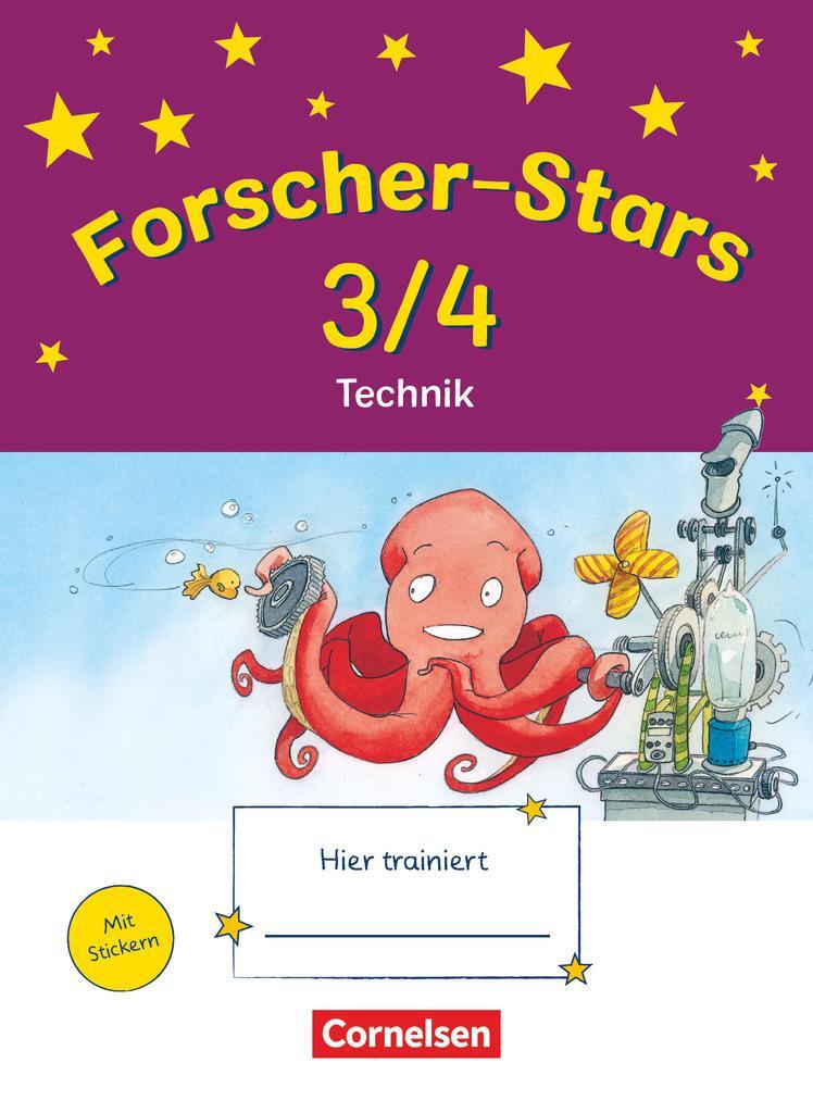 Cover: 9783637013582 | Forscher-Stars 3./4. Schuljahr. Technik | Übungsheft. Mit Lösungen
