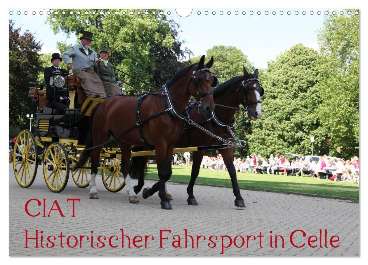 Cover: 9783675471580 | CIAT - Historischer Fahrsport in Celle (Wandkalender 2024 DIN A3...