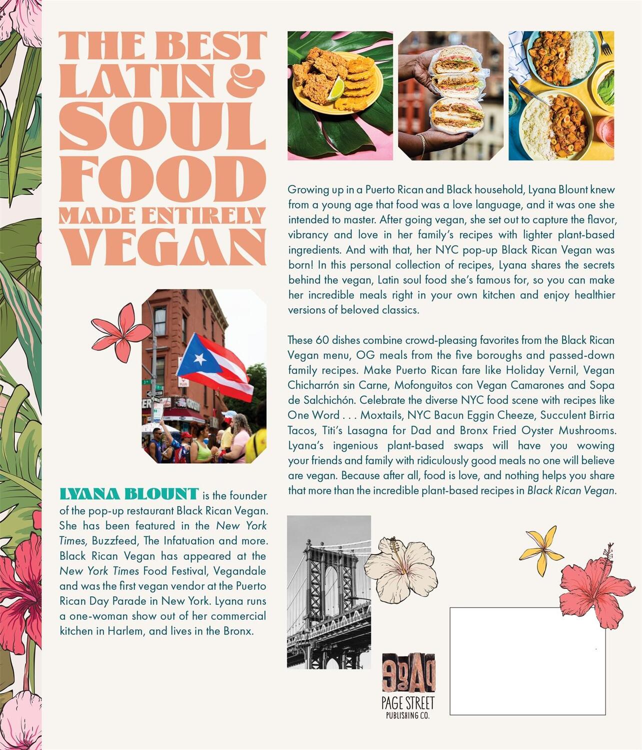 Rückseite: 9781645677734 | Black Rican Vegan | Fire Plant-Based Recipes from a Bronx Kitchen