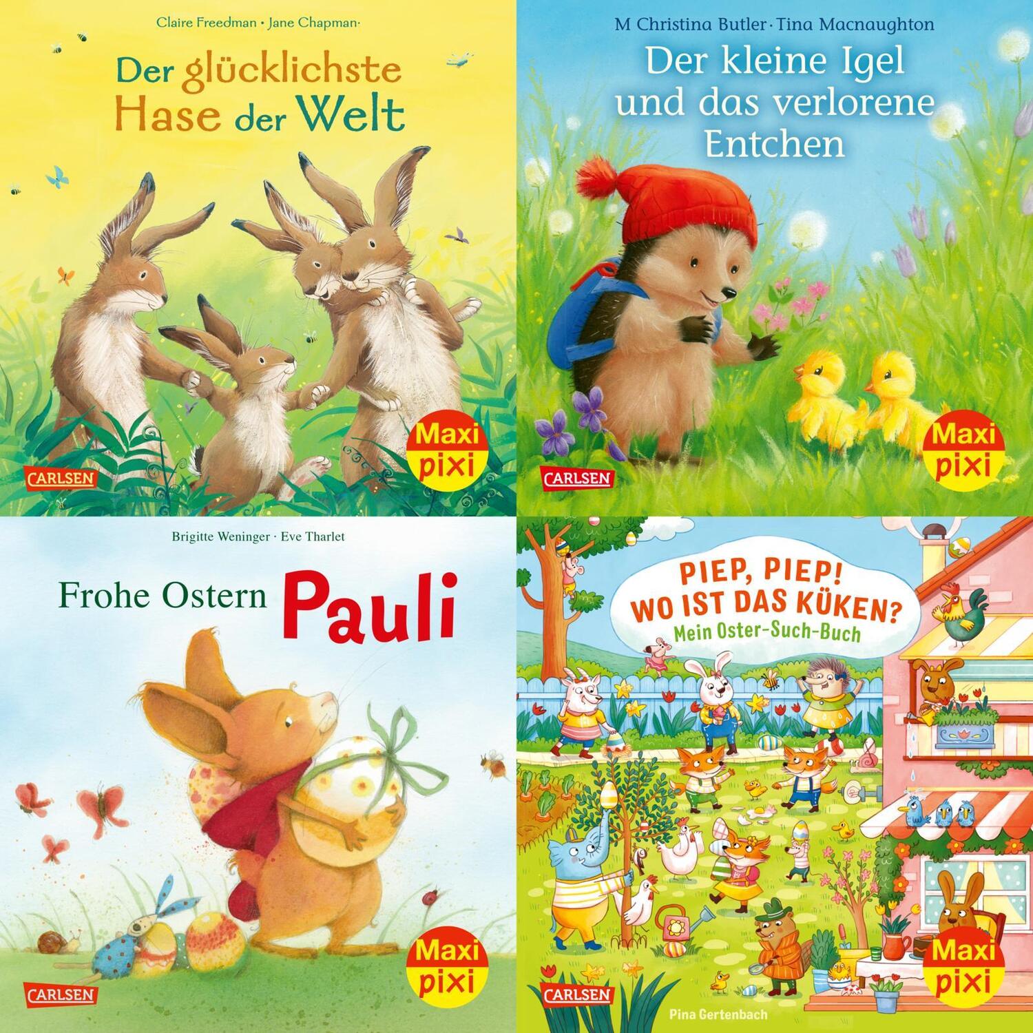 Cover: 9783551030672 | Maxi-Pixi-4er-Set 102: Endlich Frühling! (4x1 Exemplar) | diverse