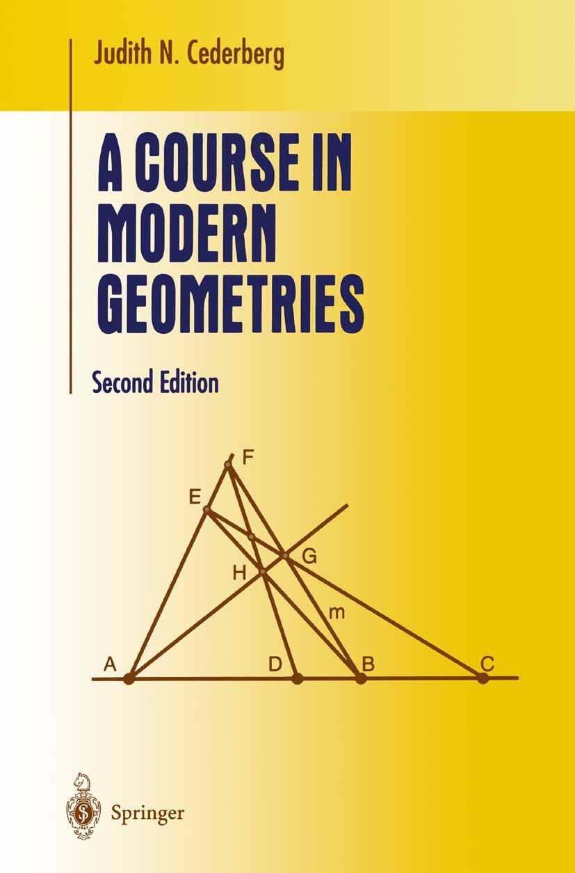 Cover: 9780387989723 | A Course in Modern Geometries | Judith N. Cederberg | Taschenbuch