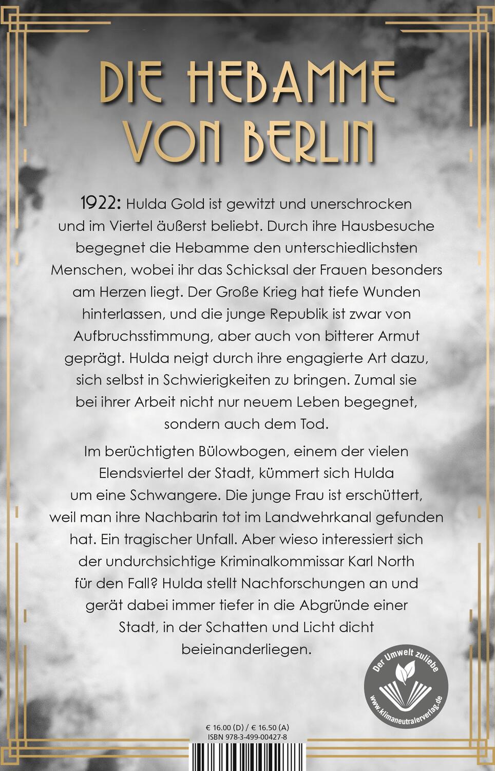 Rückseite: 9783499004278 | Fräulein Gold: Schatten und Licht | Anne Stern | Taschenbuch | 400 S.