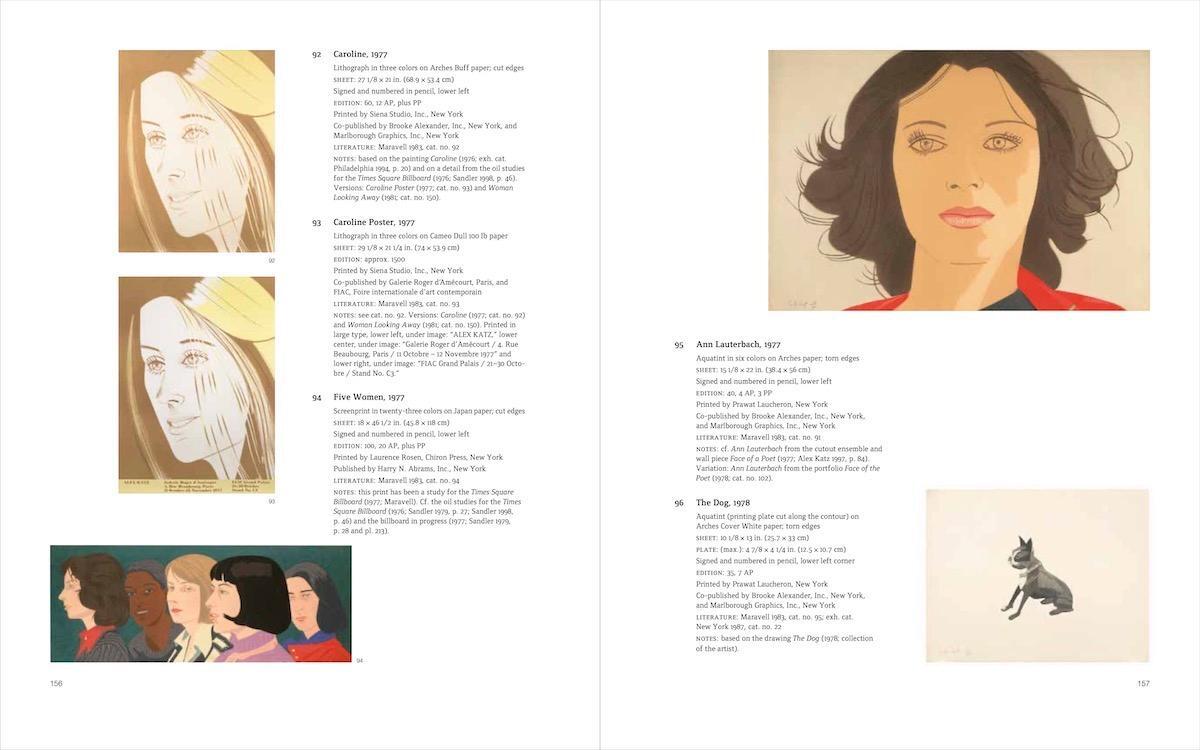 Bild: 9783775753944 | Alex Katz | Prints: Catalogue Raisonné, 1947-2022 | Schröder | Buch