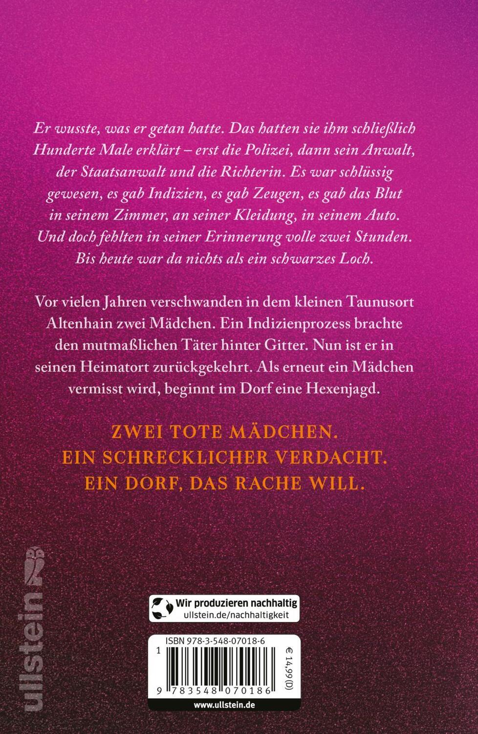 Rückseite: 9783548070186 | Schneewittchen muss sterben | Nele Neuhaus | Buch | 544 S. | Deutsch