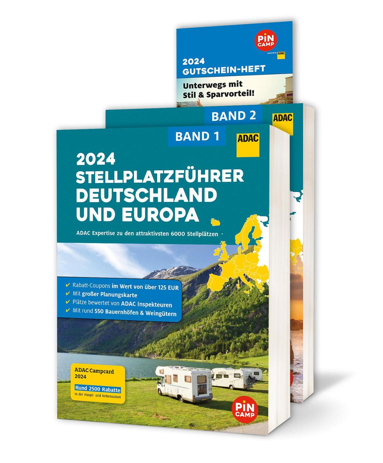 Cover: 9783986450885 | ADAC Stellplatzführer 2024 Deutschland und Europa | Taschenbuch | 2024