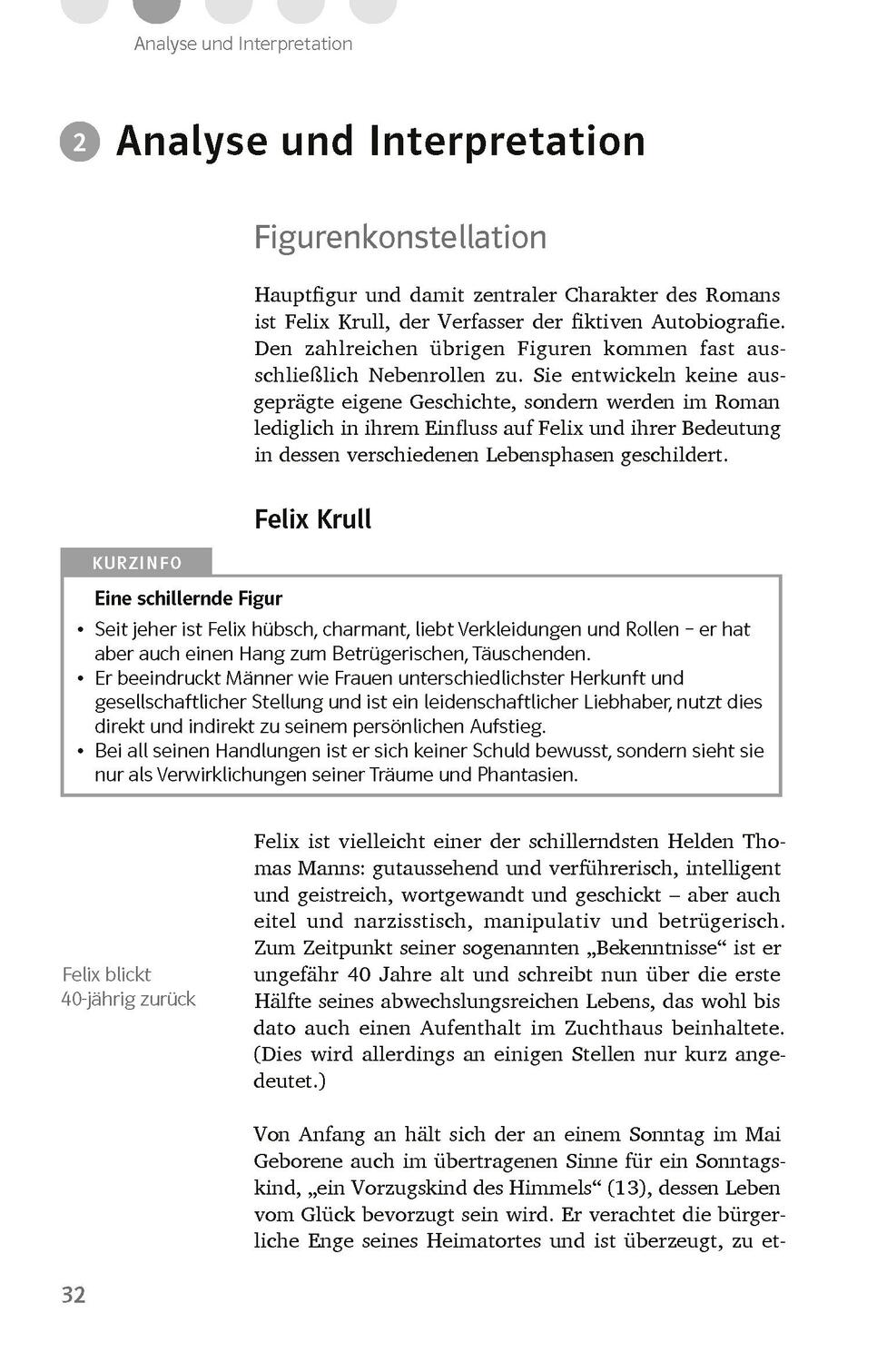 Bild: 9783129231722 | Lektürehilfen Thomas Mann, Bekenntnisse des Hochstaplers Felix Krull