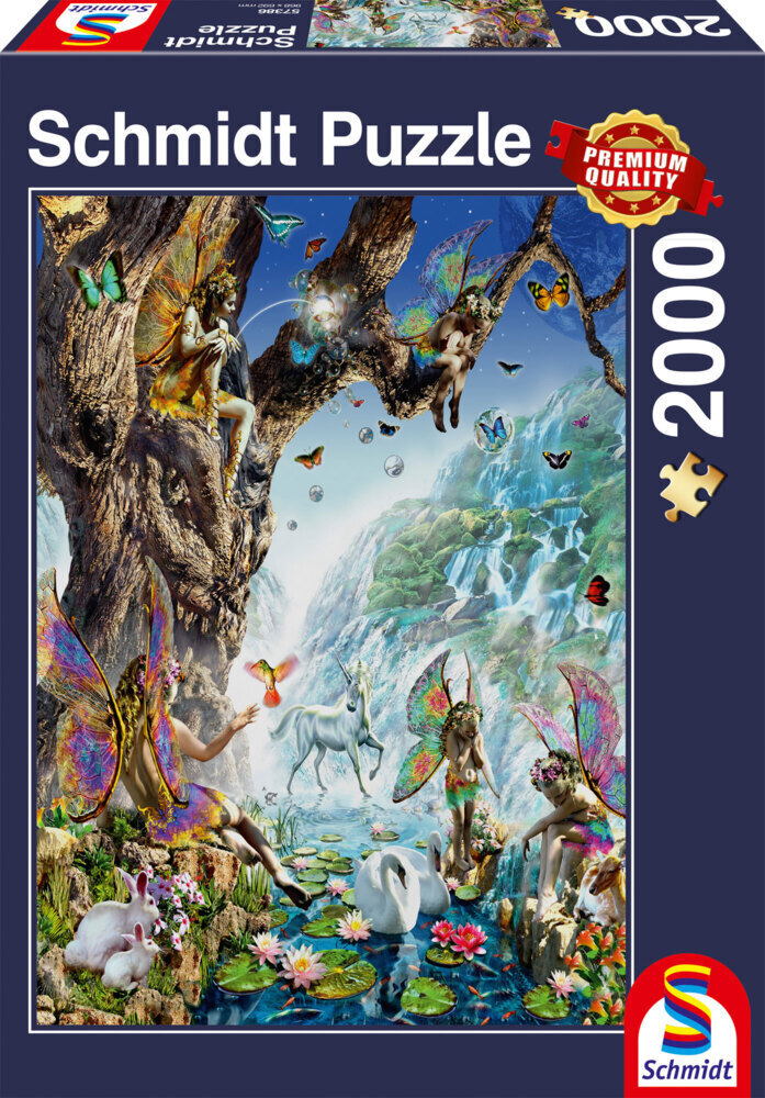 Cover: 4001504573867 | Im Tal der Wasserfeen | Puzzle Standard 2.000 Teile | Spiel | Deutsch